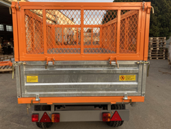 rimorchio agricolo trilaterale omologato per trattore mod rm 14t3s