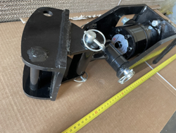 rotore idraulico per trivella su miniescavatore mod grhd