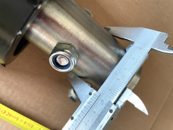 rotore idraulico per trivella su miniescavatore mod grhd