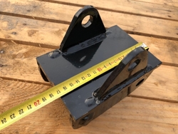 rotore idraulico per trivella su miniescavatore mod grhd