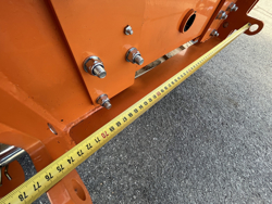 lama da neve 220cm serie media attacco per pala frontale del trattore mod ln 220 e