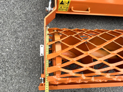 fresa interrasassi professionale 115cm di lavoro utile con rullo per trattore mod dfu 120