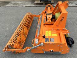 fresa agricola interrasassi 135 cm lavoro utile con rullo per l orto e letto di semina mod dfu 140