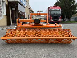 fresa interrasassi con rullo 155cm di lavoro per la preparazione del terreno mod dfu 160