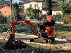 miniescavatore compatto m100