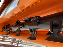 trinciatrice a mazze con spostamento idraulico per trattrice mod grizzly 200