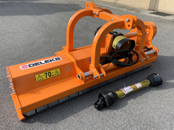trinciatrice a mazze con spostamento idraulico per trattrice mod grizzly 200