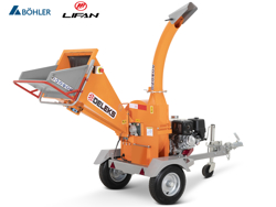 biotrituratore a scoppio con motore honda produzione di cippato mod dk 900 lifan
