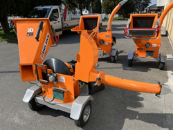 biotrituratore a scoppio con motore honda produzione di cippato mod dk 900 lifan