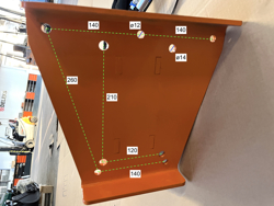 rotore idraulico per trivella su miniescavatore mod zhd