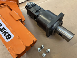 rotore idraulico per trivella su miniescavatore mod zhd