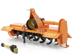 zappatrice per trattore serie media 150cm di lavoro spostamento manuale mod dfm 150