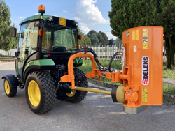 trincia argini a mazze leggera polivalente per trattore mod volpe 120