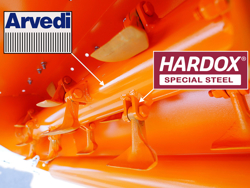 trincia argini a mazze leggera polivalente per trattore mod volpe 120