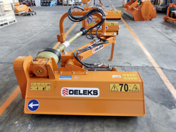 trincia argini a mazze leggera polivalente per trattore mod volpe 120