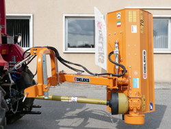 trincia fossi per trattore a mazze spostabile serie leggera mod volpe 140