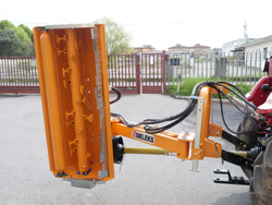 trincia fossi per trattore a mazze spostabile serie leggera mod volpe 140