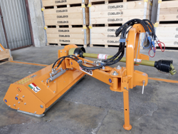 trincia fossi per trattore a mazze spostabile serie leggera mod volpe 140