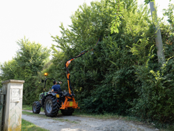 barra tagliasiepi falciante idraulica 130cm per siepi e alberi mod hr 130 s
