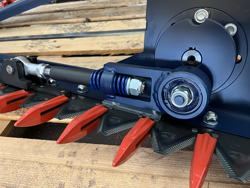 barra tagliasiepi falciante idraulica 160cm per siepi e alberi mod hr 160 s