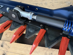 barra tagliasiepi falciante idraulica 160cm per siepi e alberi mod hr 160 s