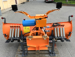 spazzaneve 200cm serie media attacco per furgone autocarro mod ln 200 j