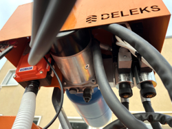 spazzaneve 200cm serie media attacco per furgone autocarro mod ln 200 j