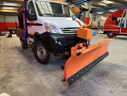 lama spazzaneve 250cm serie media attacco al furgone autocarro mod ln 250 j