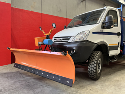 lama spazzaneve 250cm serie media attacco al furgone autocarro mod ln 250 j