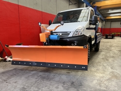 lama spazzaneve 250cm serie media attacco al furgone autocarro mod ln 250 j