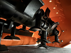 trincia rovi per miniescavatore da 80cm decespugliatore idraulico mod arm 80