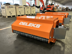 trincia rovi per miniescavatore da 80cm decespugliatore idraulico mod arm 80