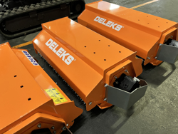 trincia rovi per miniescavatore da 100cm decespugliatore idraulico mod arm 100