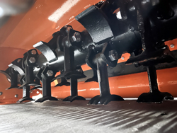 trincia rovi per miniescavatore da 120cm decespugliatore idraulico mod arm 120