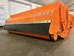 trincia rovi per miniescavatore da 120cm decespugliatore idraulico mod arm 120