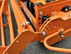 erpice rotante con rullo per trattore kr 120