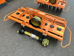 erpice rotante con rullo per trattore kr 160