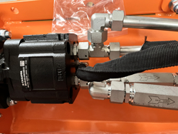 trincia rovi per miniescavatore da 120cm decespugliatore idraulico mod arh 120