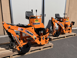 retroescavatore portato con benna per trattore agricolo mod drs 1000t