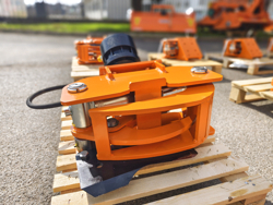 cesoia forestale pinza per tronchi miniescavatori mod cf 10r
