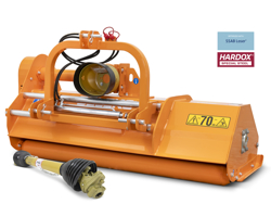 trincia erba e sarmenti a mazze reversibile da 160cm di taglio per trattore da frutteto mod lincione 160 sph rev