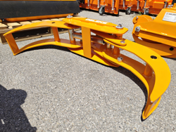 pinza per legna da 4qli per miniescavatori gru o caricaletame mod dk 10h