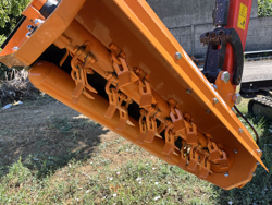 trincia rovi per miniescavatore da 80cm decespugliatore idraulico mod ars 80