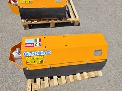 trincia rovi per miniescavatore da 80cm decespugliatore idraulico mod ars 80