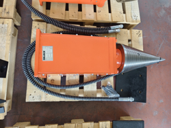 spaccalegna conico per miniescavatore lsp18