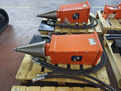 spaccalegna conico per miniescavatore lsp18