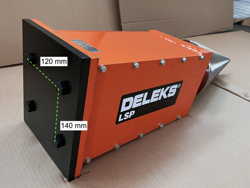 spaccalegna conico per miniescavatore lsp18