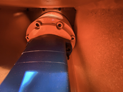 spaccalegna conico per miniescavatore lsp40