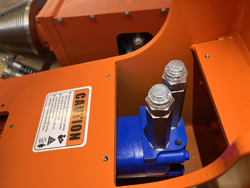 spaccalegna conico per miniescavatore lsp40