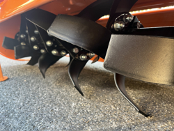 zappatrice per trattore serie media 125cm di lavoro spostamento manuale mod dfm 125